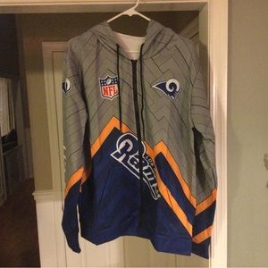 LA Rams NFL light zip up/hoodie